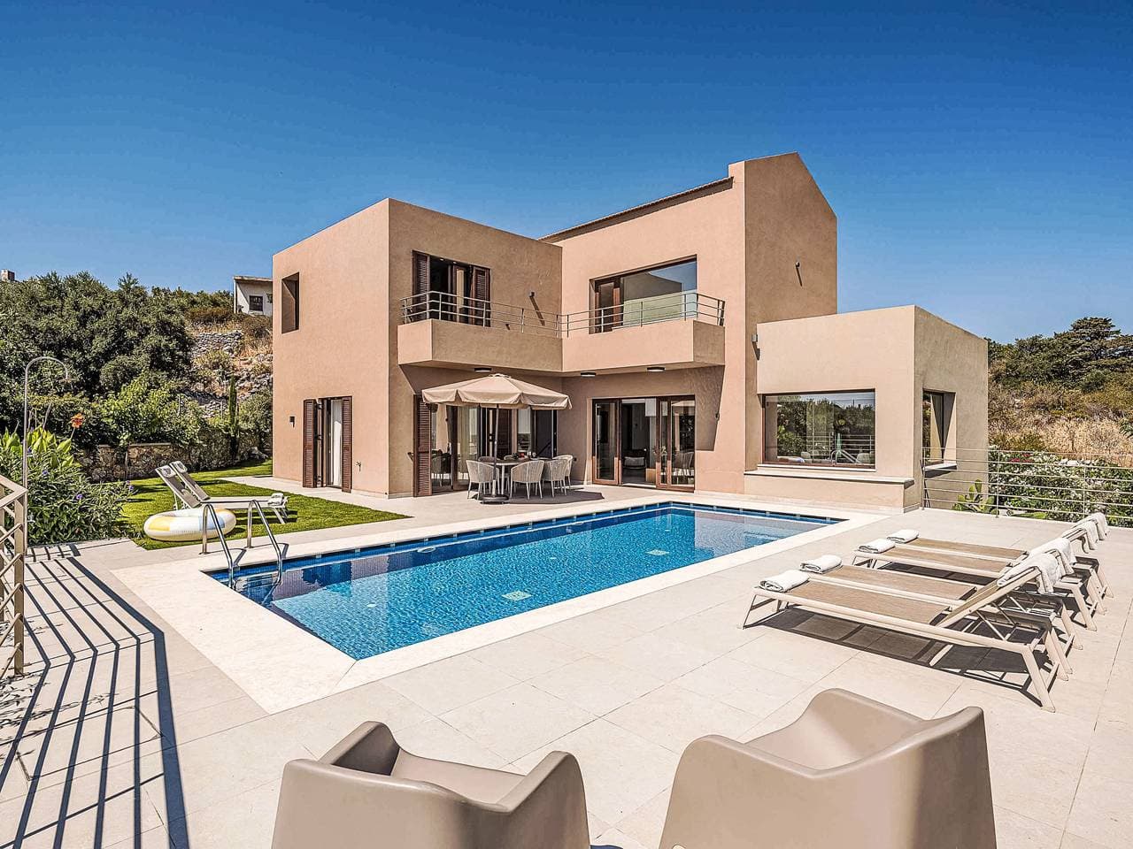 Foto 6 von 60: Villa Alya I "Beheizter" Pool, Luxus und Meerblick