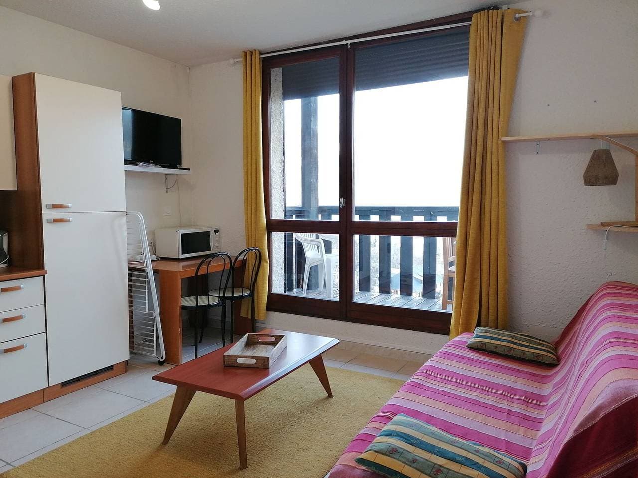Sonniges Studio für 4 in Pra-Loup nahe den Pisten 1