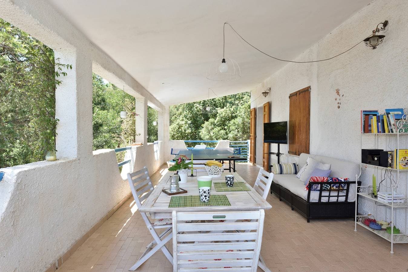 Foto 10 von 30: Ferienhaus mit Panoramablick auf das Meer, WLAN, Garten und Terrasse