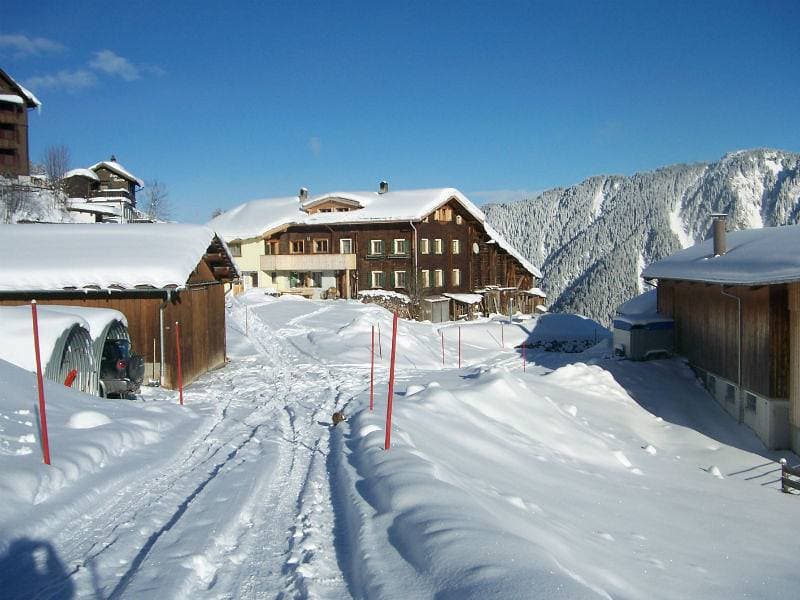 Foto 3 von 13: Ferienwohnung BioHof Casutt, Tenna - 1 Zimmer Ferienwohnung für max. 2 Pers.