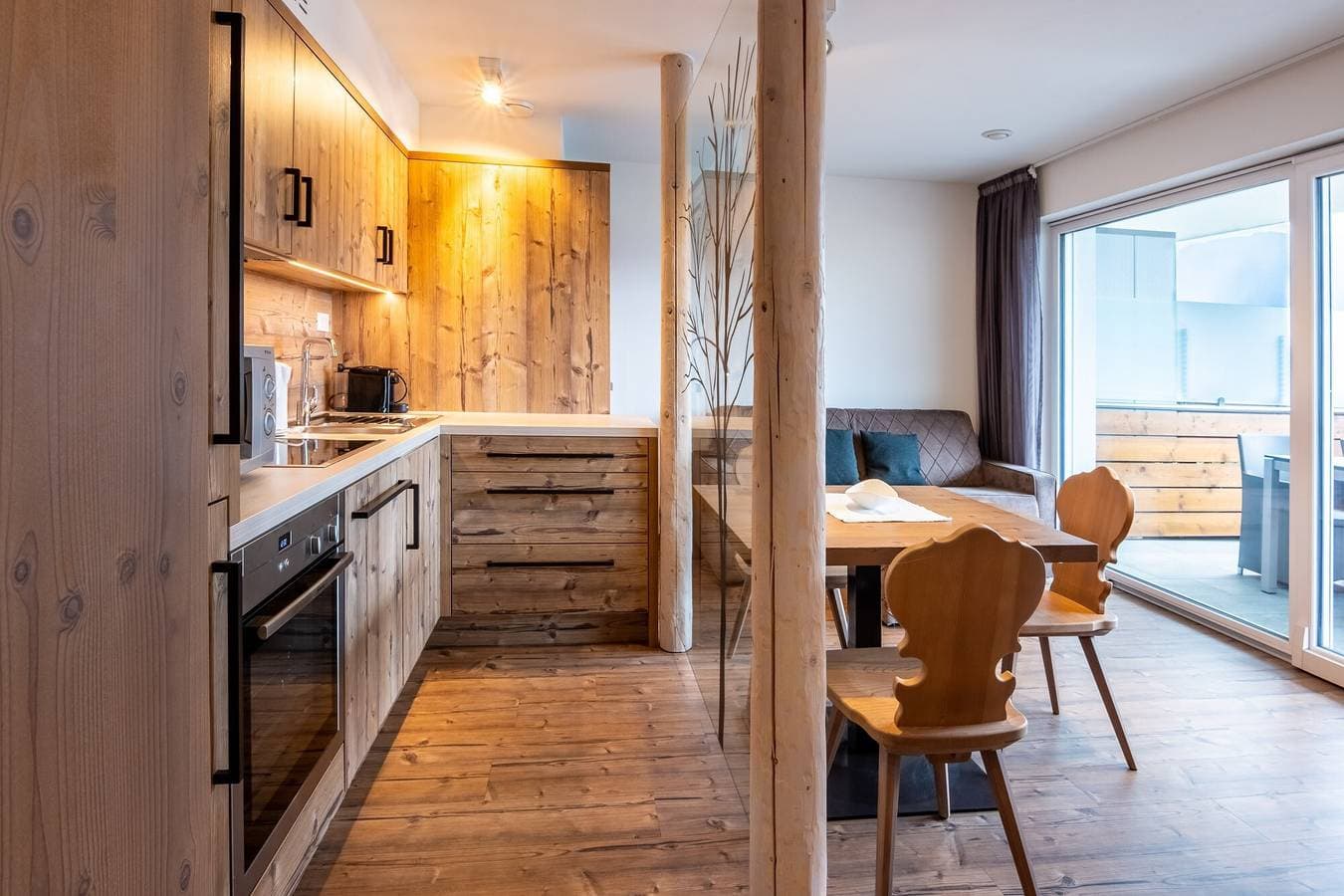 Foto 4 von 38: Appartement Vitalpina A mit Bergblick, WLAN und Klimaanlage