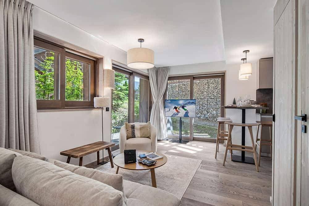 Courchevel Le Praz: Wohnung 4 Pers, Wifi, Parkplatz 1