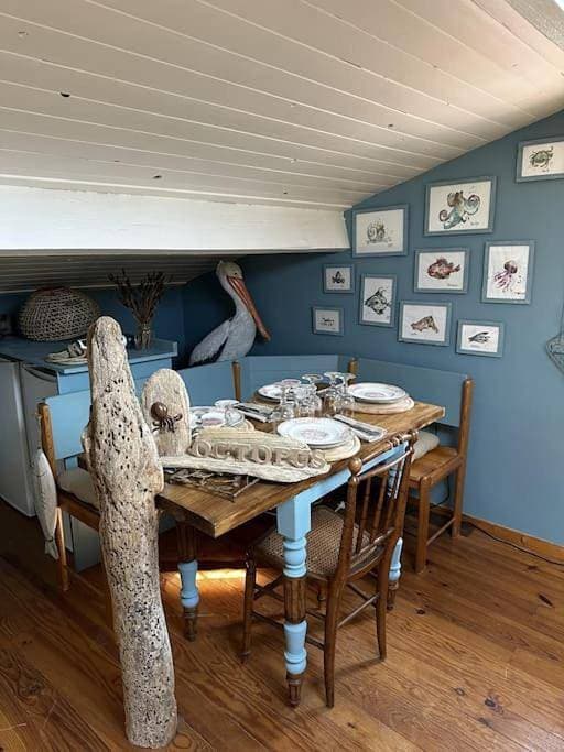 Haut de villa, terrasse, barbecue, vélos 1