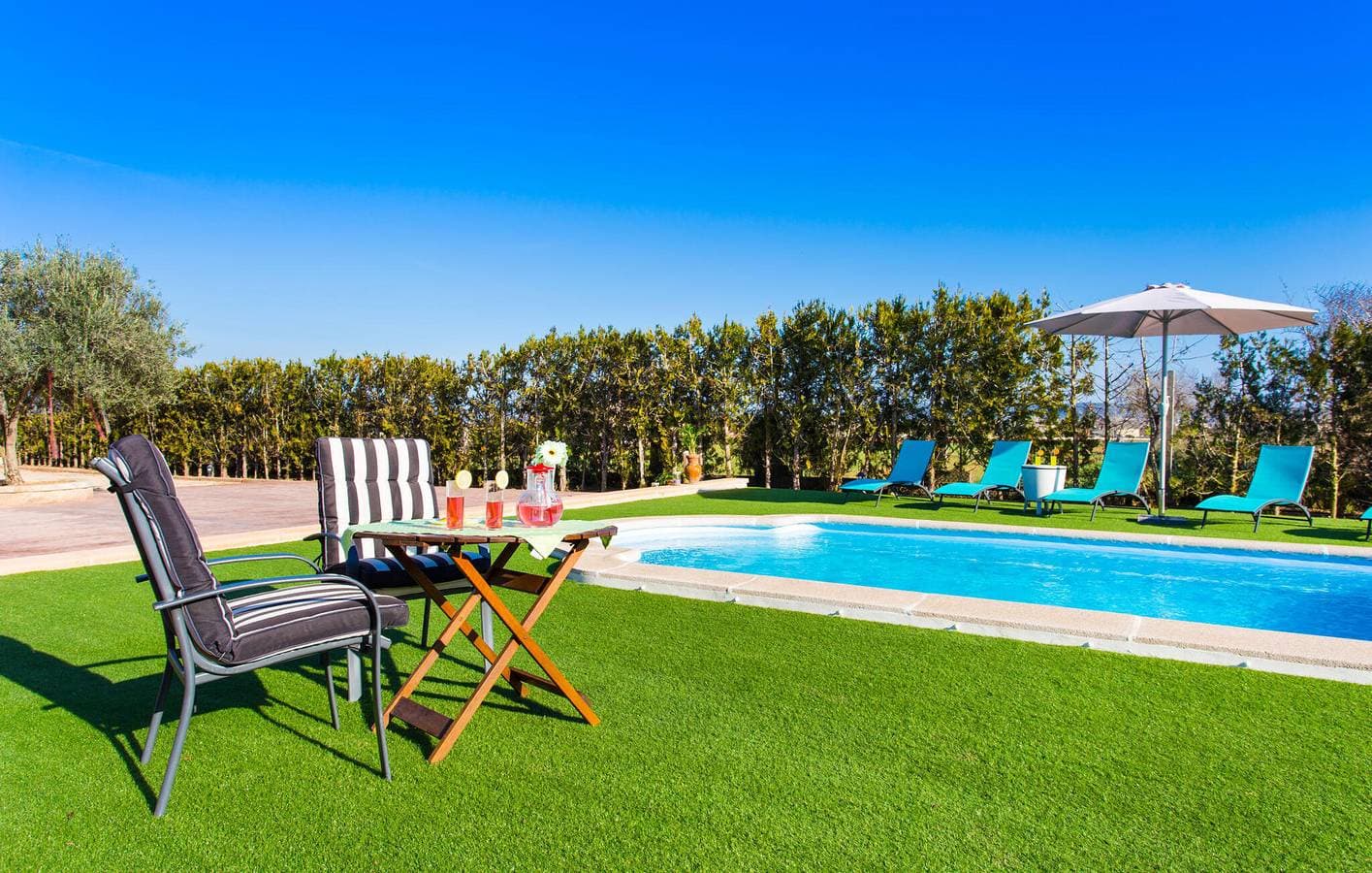 Foto 10 von 46: Gemütliche Wohnung mit Pool, Terrasse & AC - Montuïri