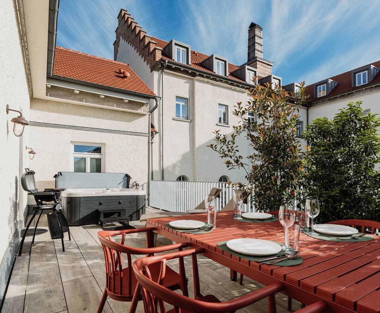 Foto 13 von 23: Apartment „Schloss am Bodensee I Sauna & Pool“ mit WLAN