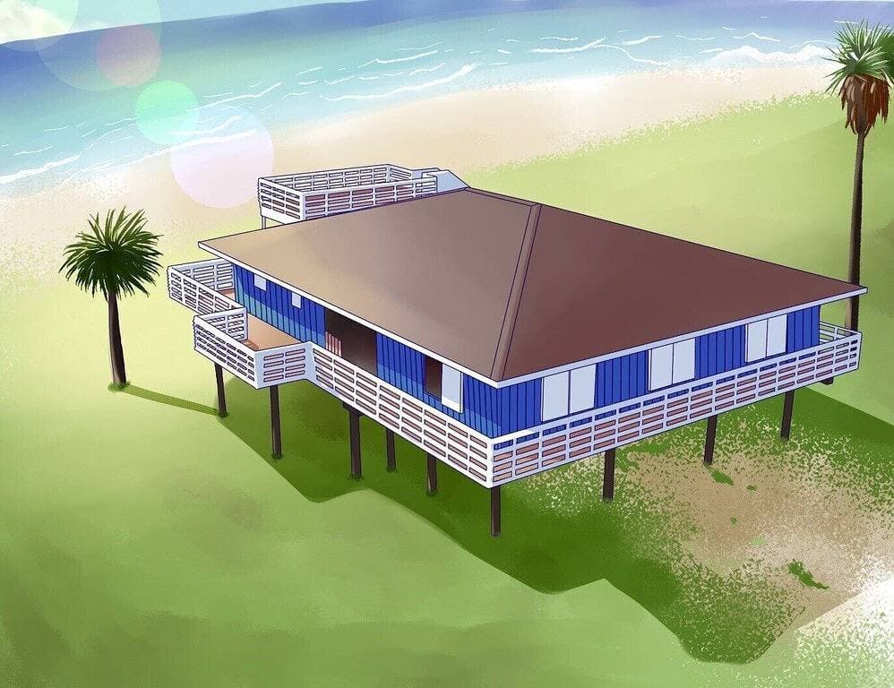 Foto 13 von 44: \"RightOnTheBeachVR\" Front Row Jamaica Beach 4Br / 3bth, atemberaubende Aussichten, riesige Decks