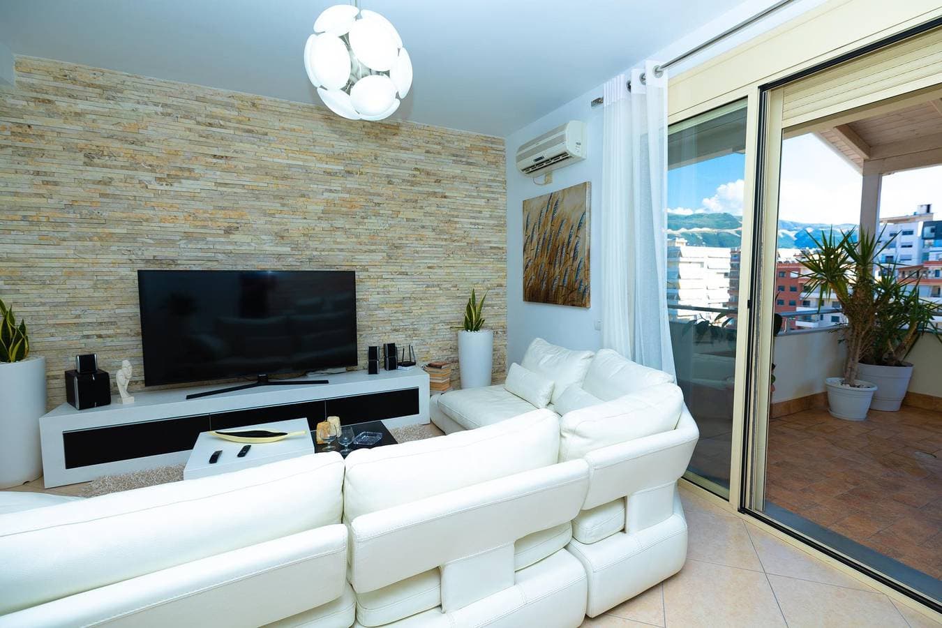 Foto 5 von 32: Ferienwohnung für 7 Personen mit Meerblick