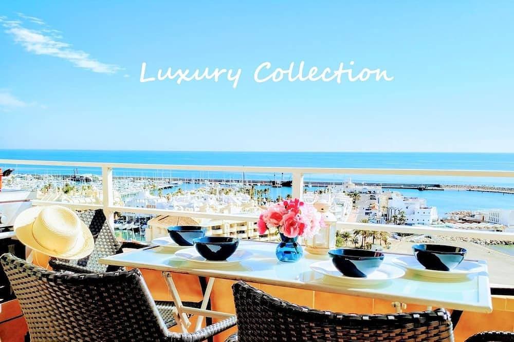 Penthouse 2 Zimmer in Tamarindos, Benalmádena Meerblick 1