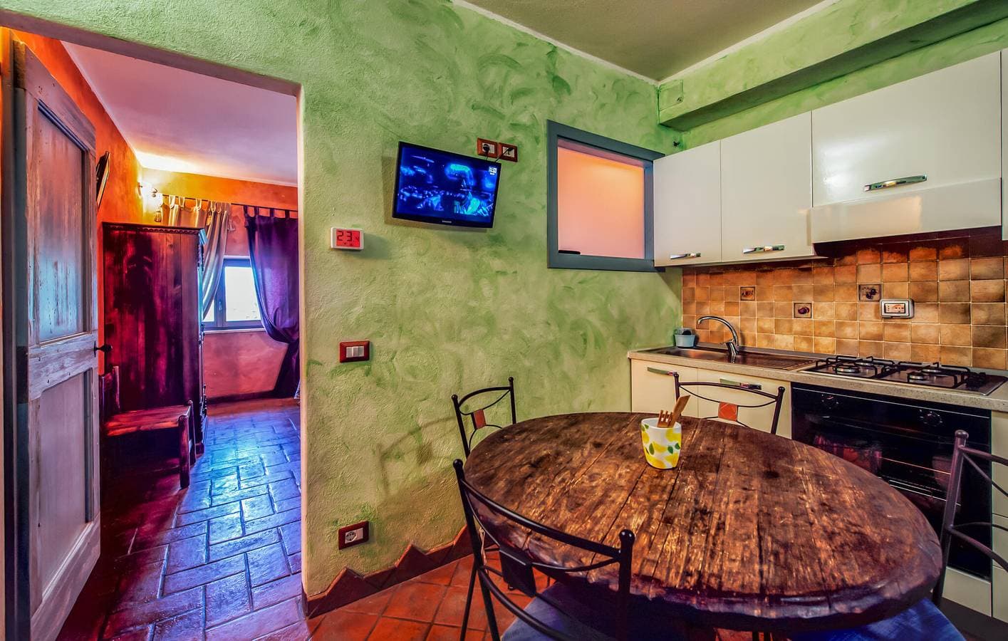 Foto 4 von 18: Gemütliche Wohnung mit Pool, Garten & WiFi - Castiglione d'Orcia