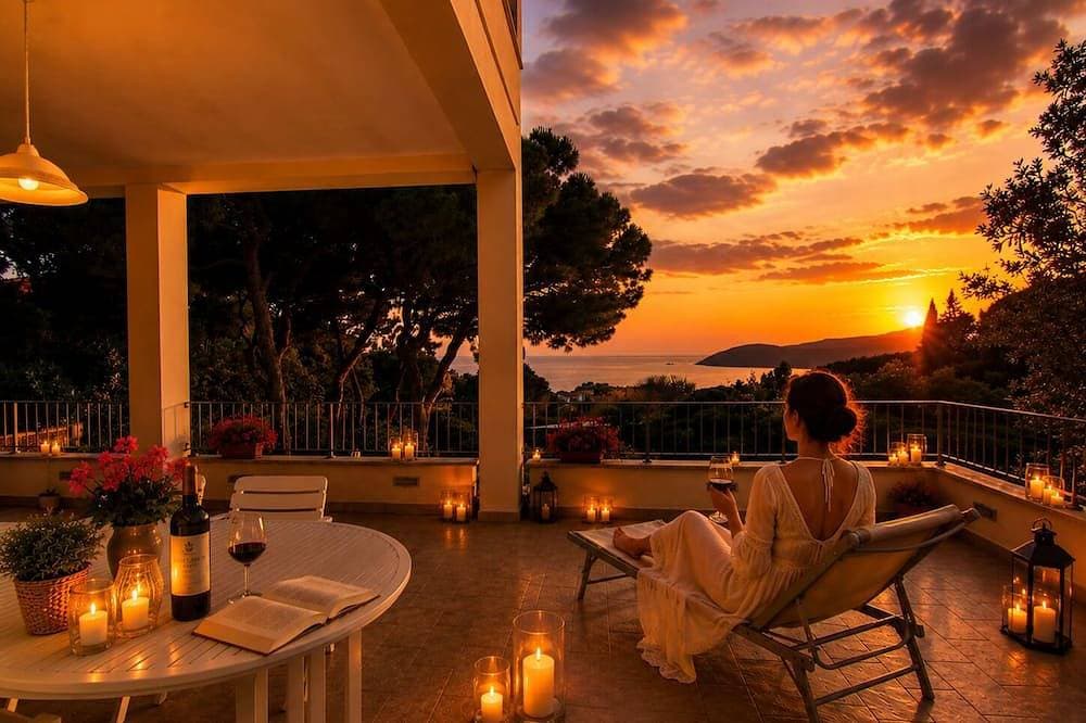 Foto 13 von 20: The House Iolanda Sea View sunsets Corsica and Pianosa