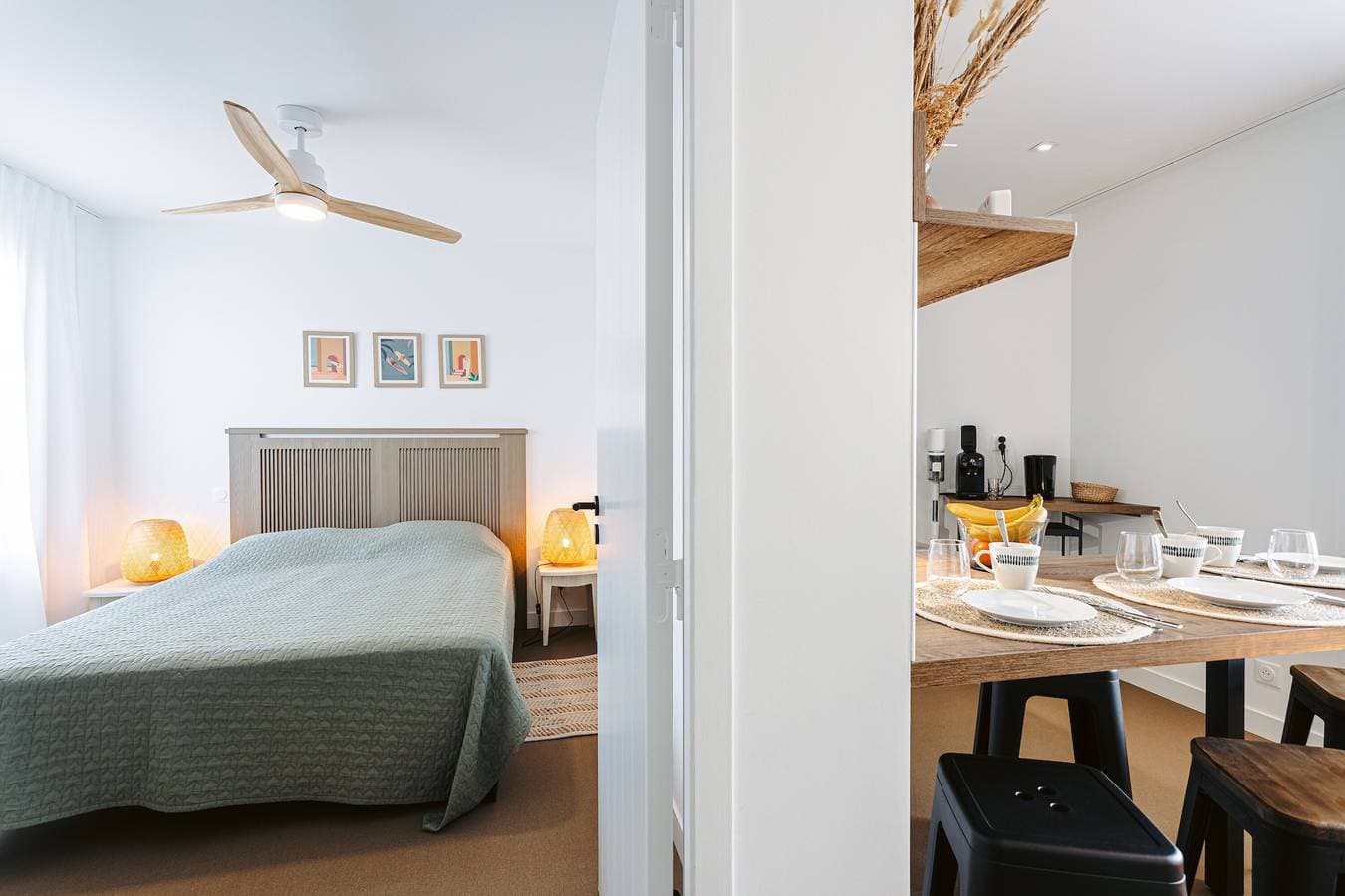 Foto 6 von 23: Appartement Les Iles mit Meerblick, privater Terrasse und WLAN