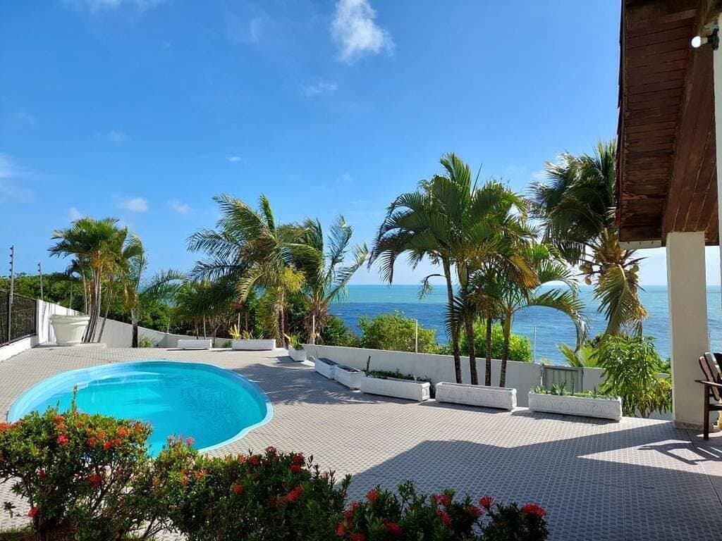 Foto 2 von 10: House in Tabatinga with private access to the beach