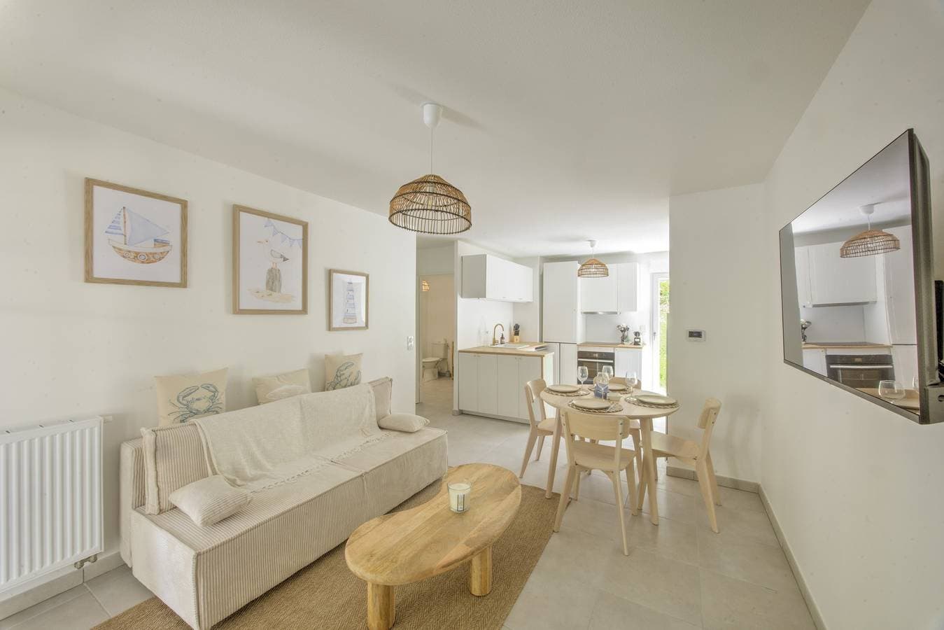Foto 3 von 10: Ferienwohnung für 4 Personen mit Terrasse