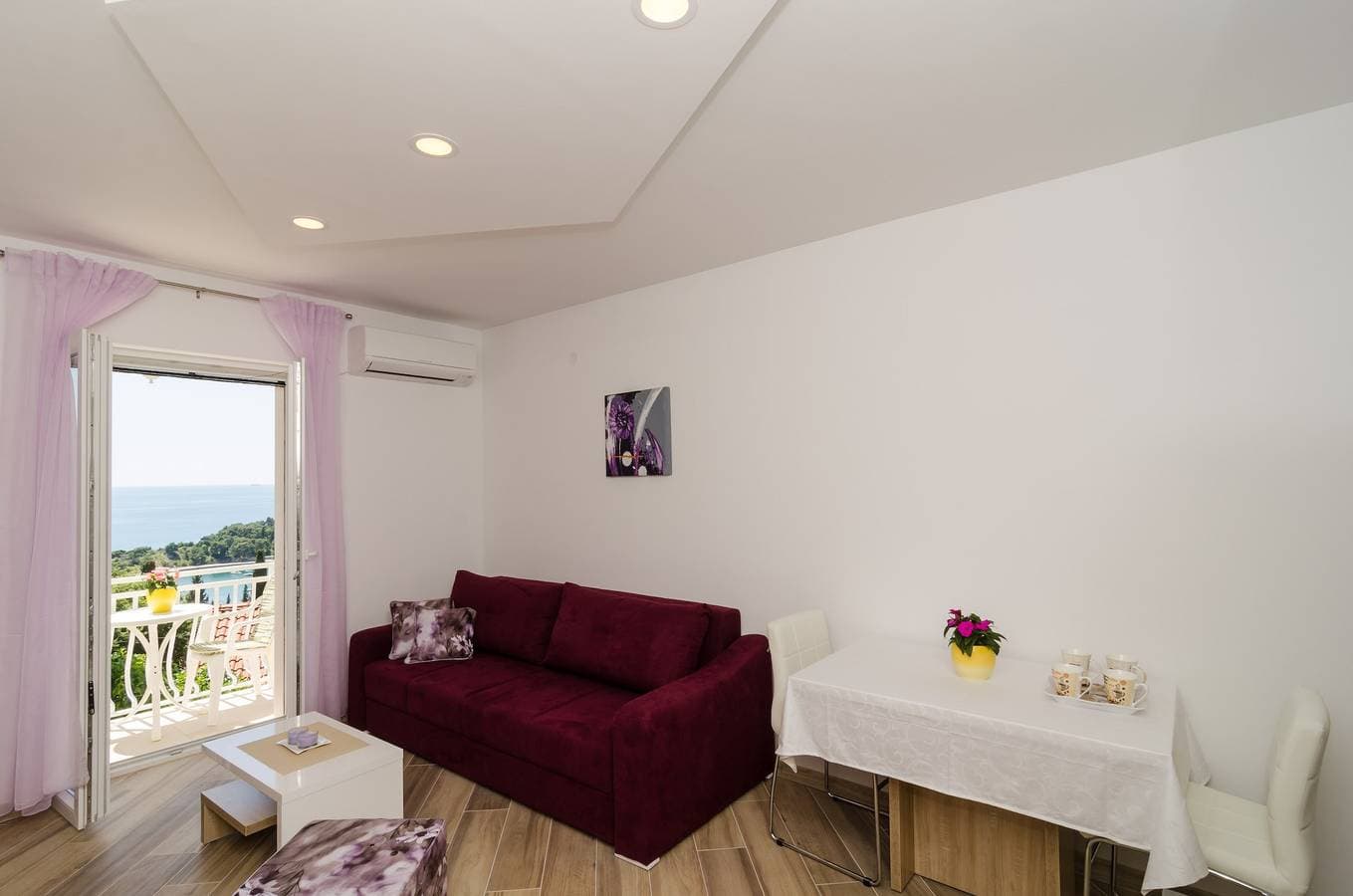 Foto 7 von 27: Ferienwohnung für 4 Personen mit Balkon
