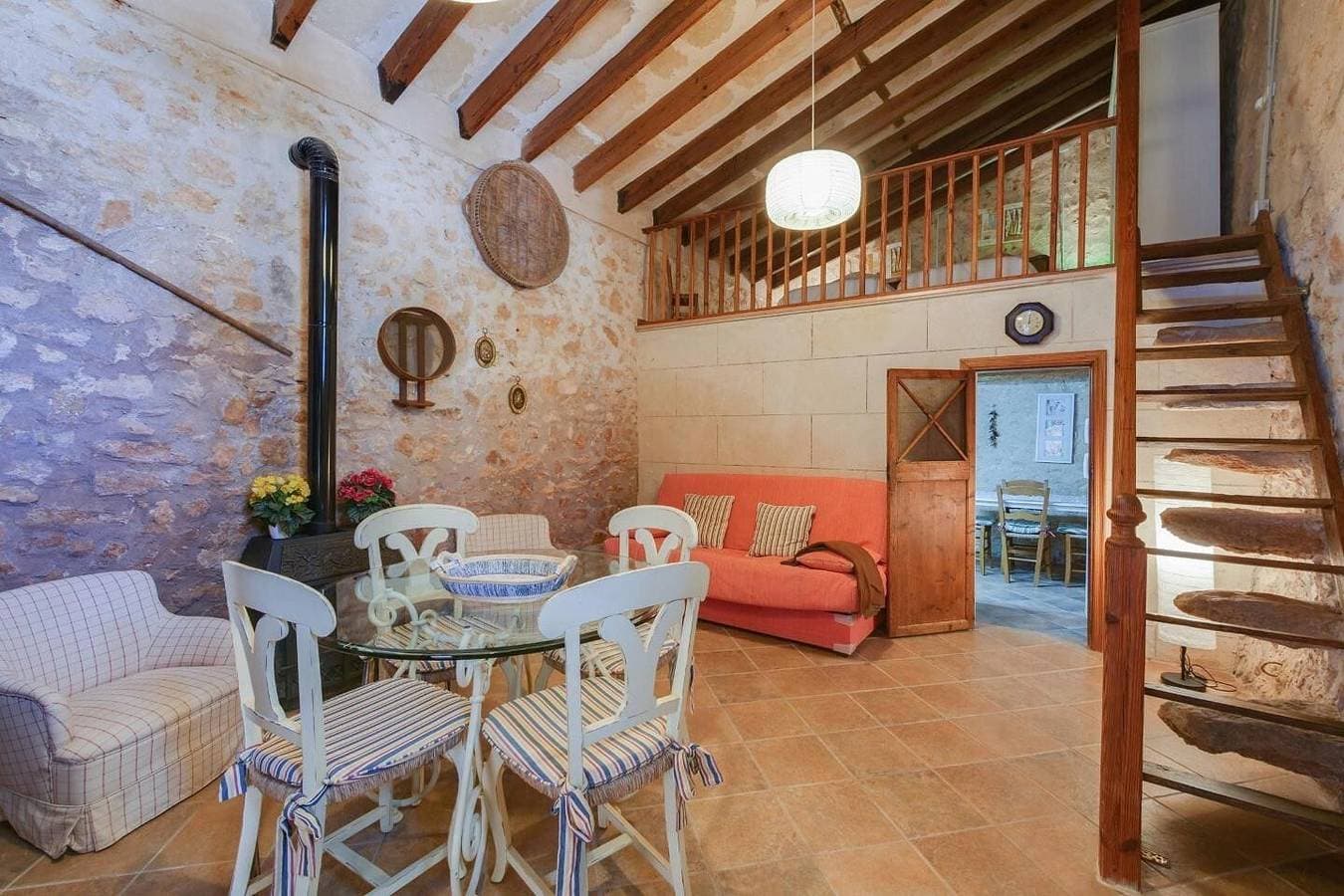 Foto 5 von 34: Ferienhaus Finca Son Caldés mit WLAN, Klimaanlage, Pool und Garten