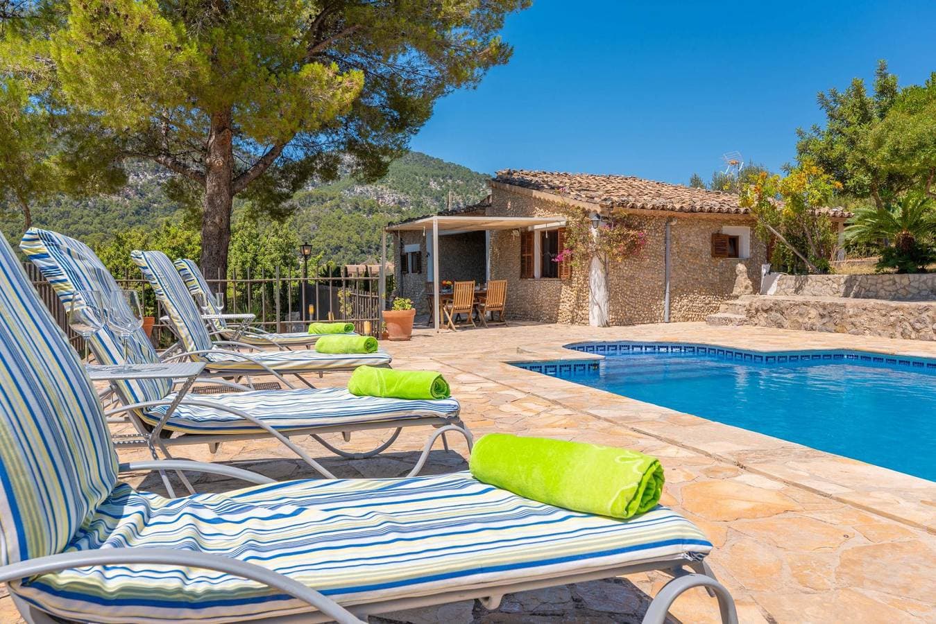 Foto 5 von 36: Son Durí - Ferienhaus mit privaten Pool in Mancor de la Vall. WiFi gratis