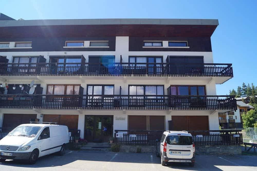 Foto 6 von 17: Erdgeschoss, balkon, fernseher, 30m², Pra Loup