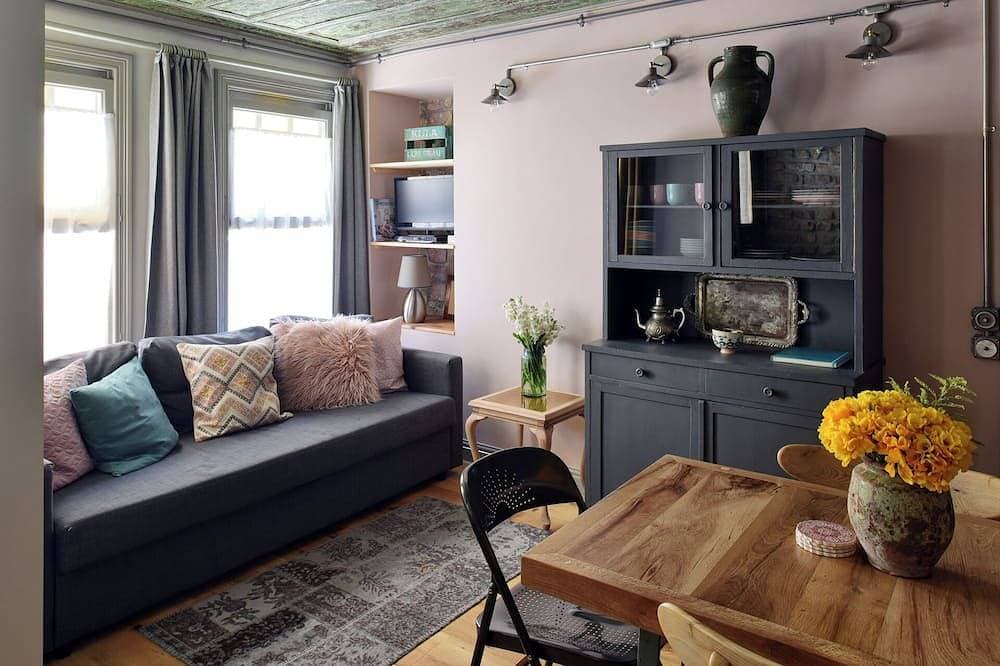 Charming 2-bedroom house with WiFi and AC in vibrant Istanbul 1
