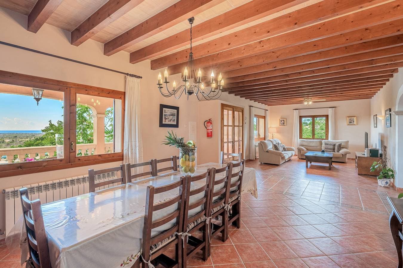 Foto 8 von 30: Ferienhaus Finca Can Roca mit Meerblick, Pool und WLAN