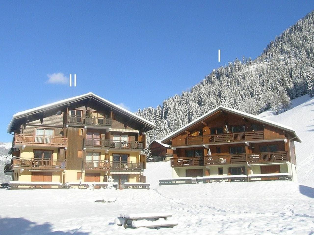 Foto 4 von 9: Gemütliche Wohnung in Arêches - 4 Pers.