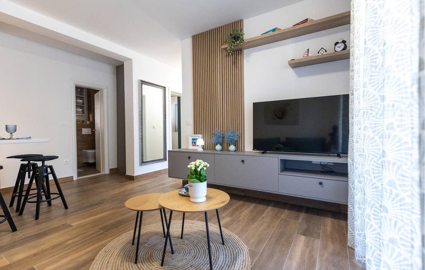 Foto 12 von 29: Gemütliche Wohnung mit Terrasse, WLAN und Parkplatz, 2,5 km vom Strand entfernt