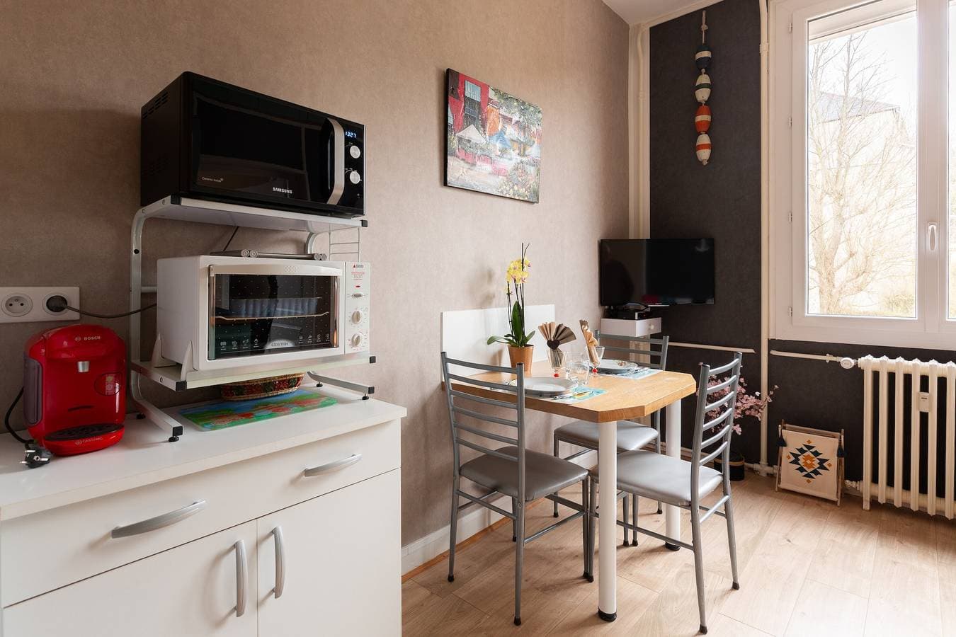 Foto 4 von 21: Appartement „Résidence Pleine Mer“ mit Meerblick und Gemeinschaftsgarten