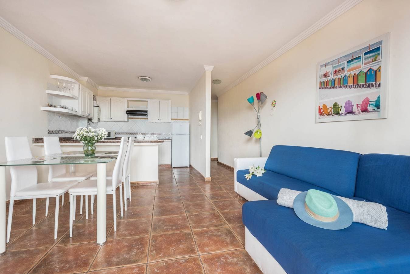 Foto 4 von 20: Ferienwohnung "Carla 1A" in Playa San Juan mit Blick auf das Meer und die Berge