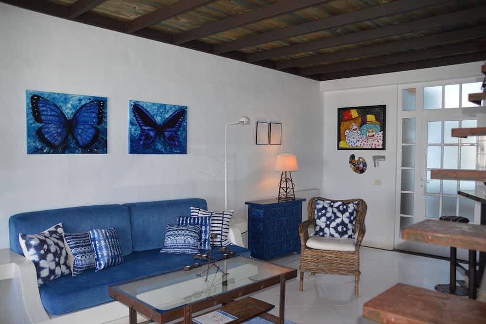 Foto 9 von 30: Finca ANgelus Maisonette Wohnung in einer Weinfinca mit Meer und Teideblick.