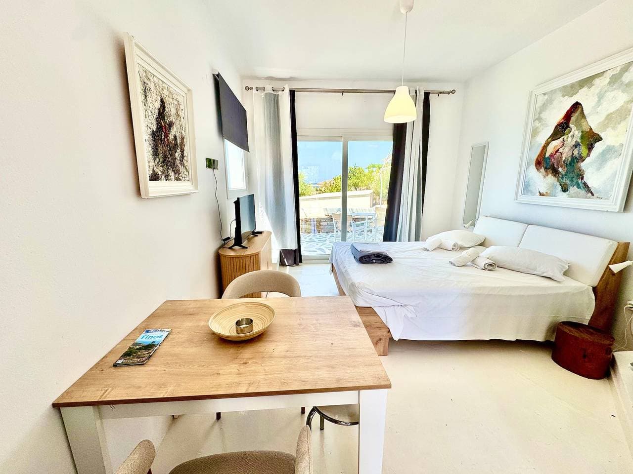 Foto 9 von 41: Ferienwohnung 'Lefkopetra' mit gemeinsamer Terrasse, Wi-Fi und Klimaanlage