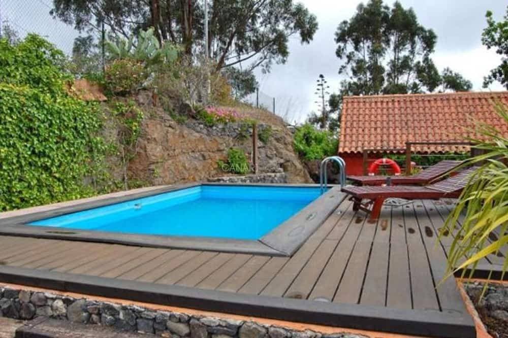 Restauriertes kanarisches Ferienhaus El Roble mit privatem Pool in Fon 1
