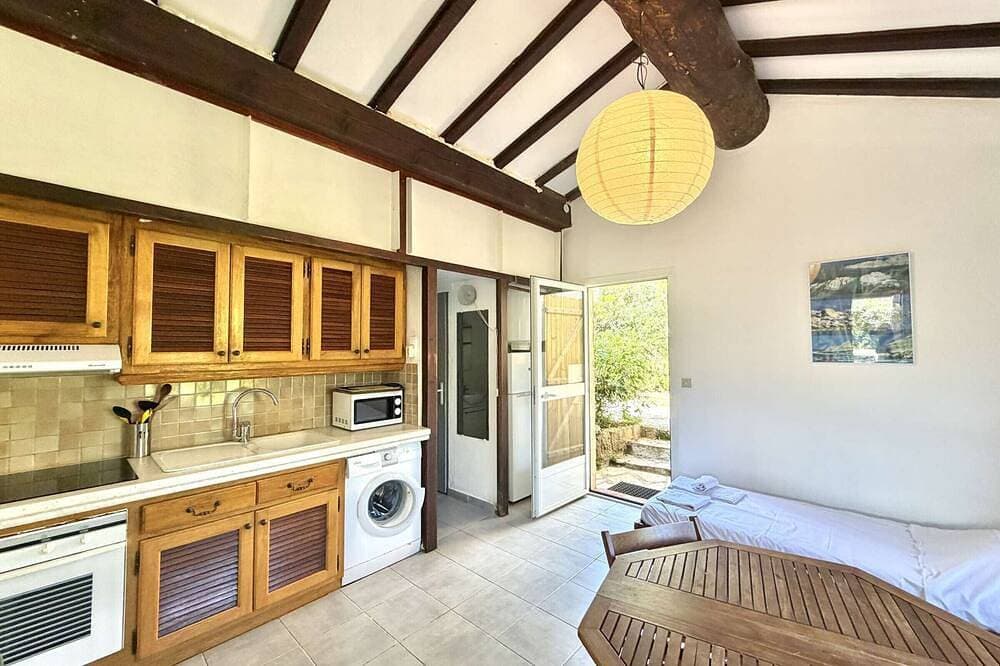 Mini-Villa 2P, Terrasse, Jardin, à 50m Plage Santa-Giulia, Porto-Vecchio 1
