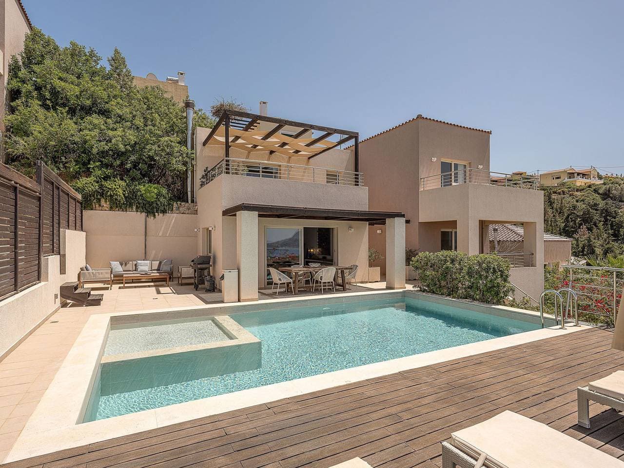 Foto 3 von 32: Adeste Seaview Villa I-Pool, BBQ & 900m to sea