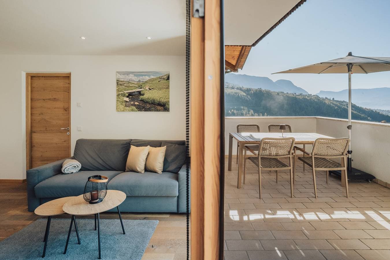 Foto 8 von 29: Ferienwohnung Oberegghof Ifinger mit Bergblick und WLAN
