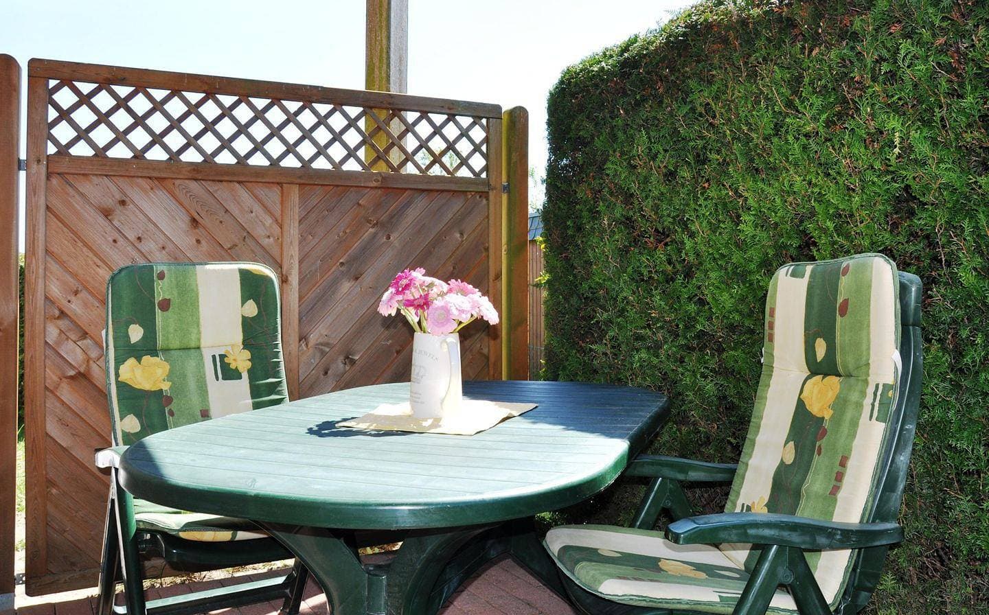 Foto 8 von 10: Gemütliche Ferienwohnung mit Terrasse in Alt Reddevitz – Hund erlaubt