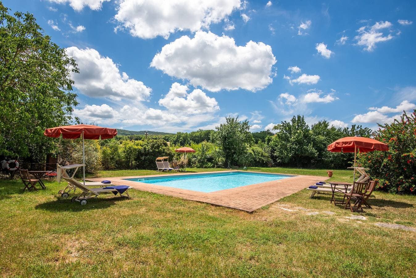 Foto 4 von 41: Casa Rufini zwischen den sienesischen Hügeln auf dem Anwesen Bichi Borghesi