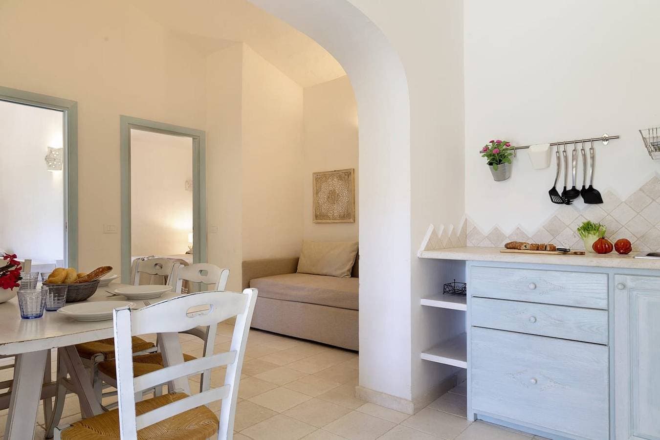 Foto 4 von 12: Ferienwohnung "Casa Federica" nahe dem Strand mit A/C, WLAN, Terrasse & Garten