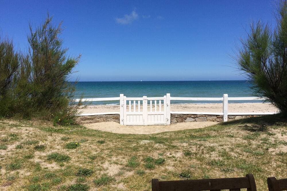 Haus mit Garten direkt am Strand. 1