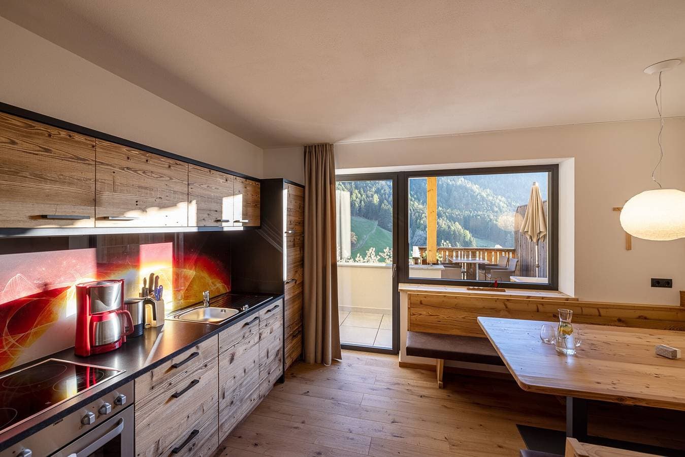 Foto 10 von 41: Charmante Ferienwohnung "Sonnleiten Sonne Mond u Sterne" mit Bergblick
