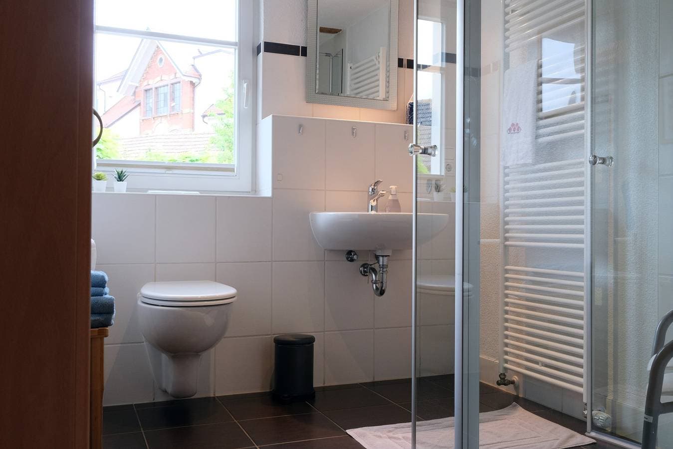 Foto 12 von 20: Ferienwohnung 'Barrierefreie Fewo - 'Im Graben'' mit privater Terrasse und Wi-Fi