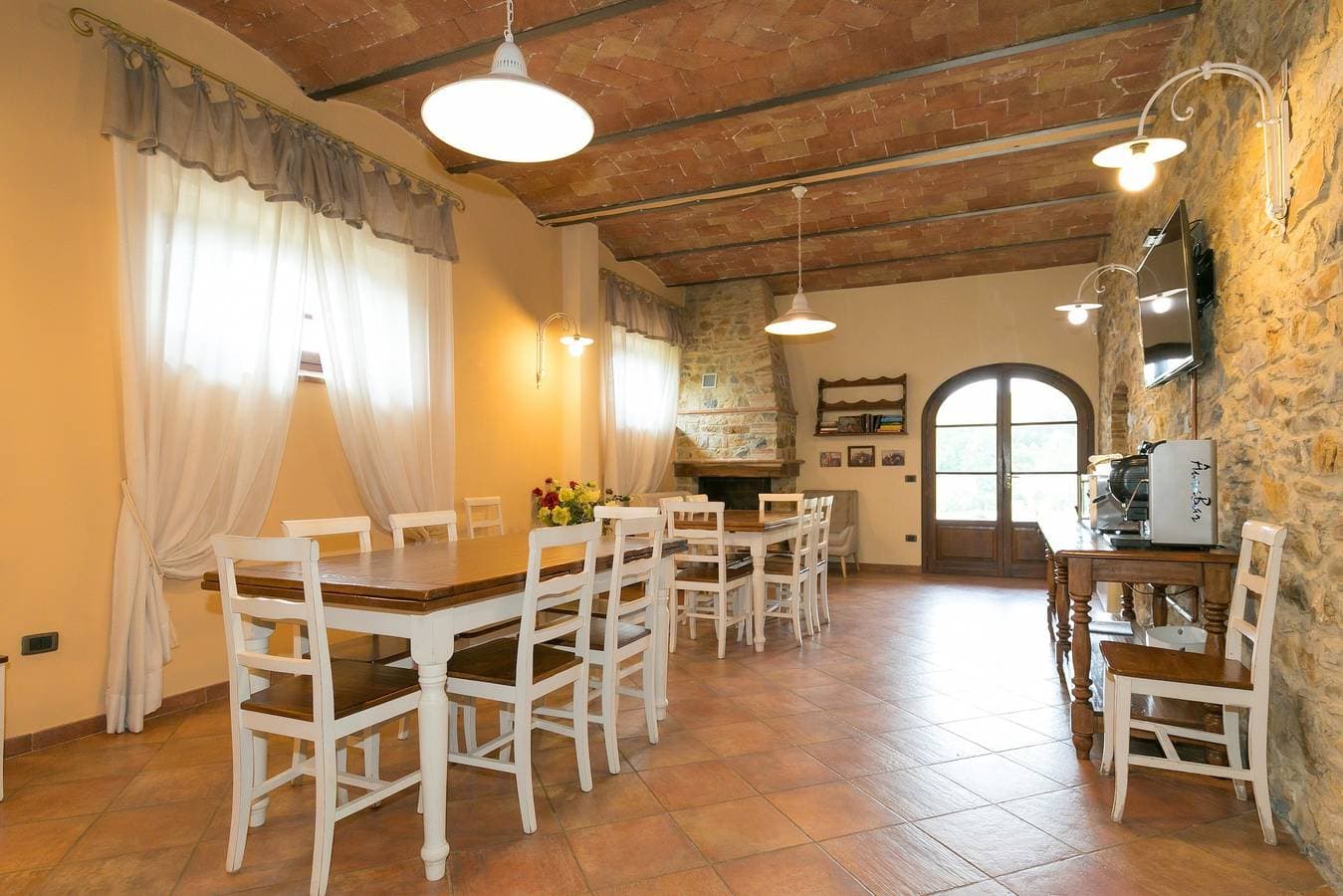 Foto 9 von 45: Villa Podere Cafaggio mit privatem Pool, privater Terrasse und Klimaanlage