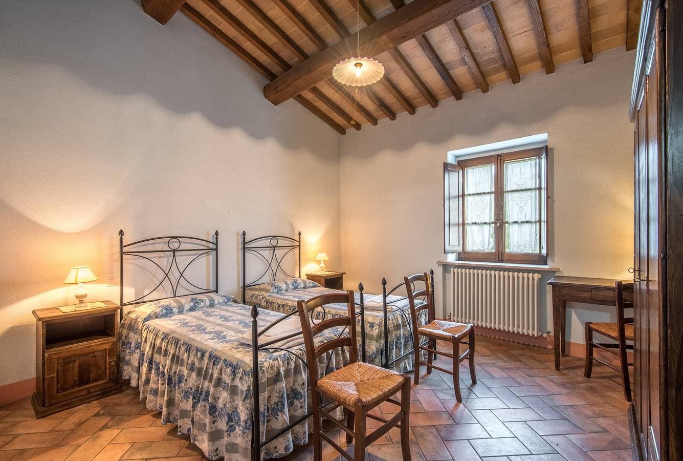 Foto 11 von 23: Agriturismo 'Villa Agriturismo Il Pratone' mit Bergblick, privatem Pool und WLAN