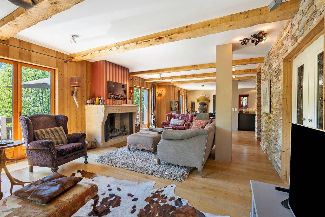 Foto 5 von 45: Chalet La Coste – Französische Alpen mit Bergblick, privater Terrasse und WLAN