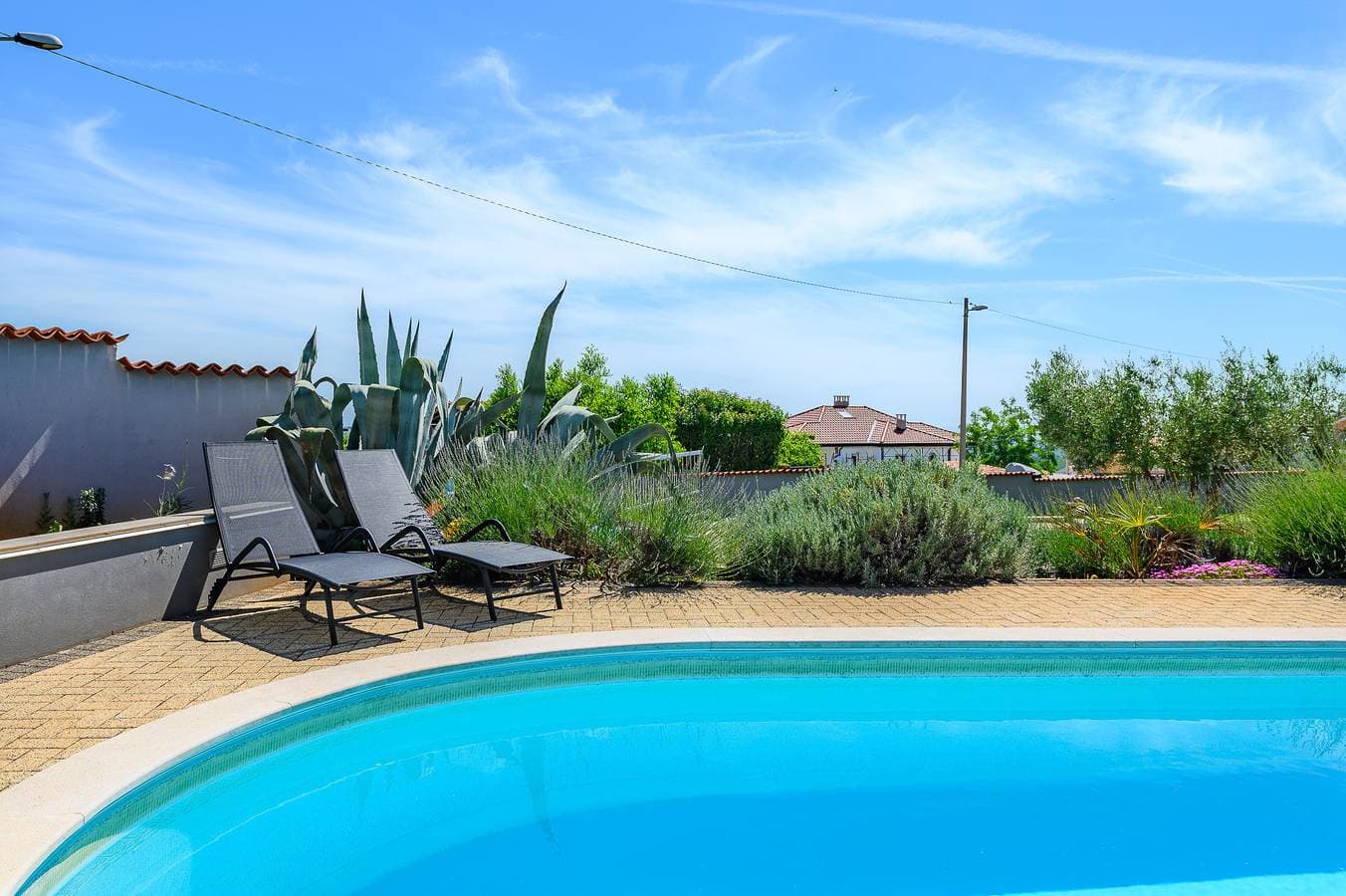 Foto 8 von 38: Villa Elisa with Pool and Sea view in Istria