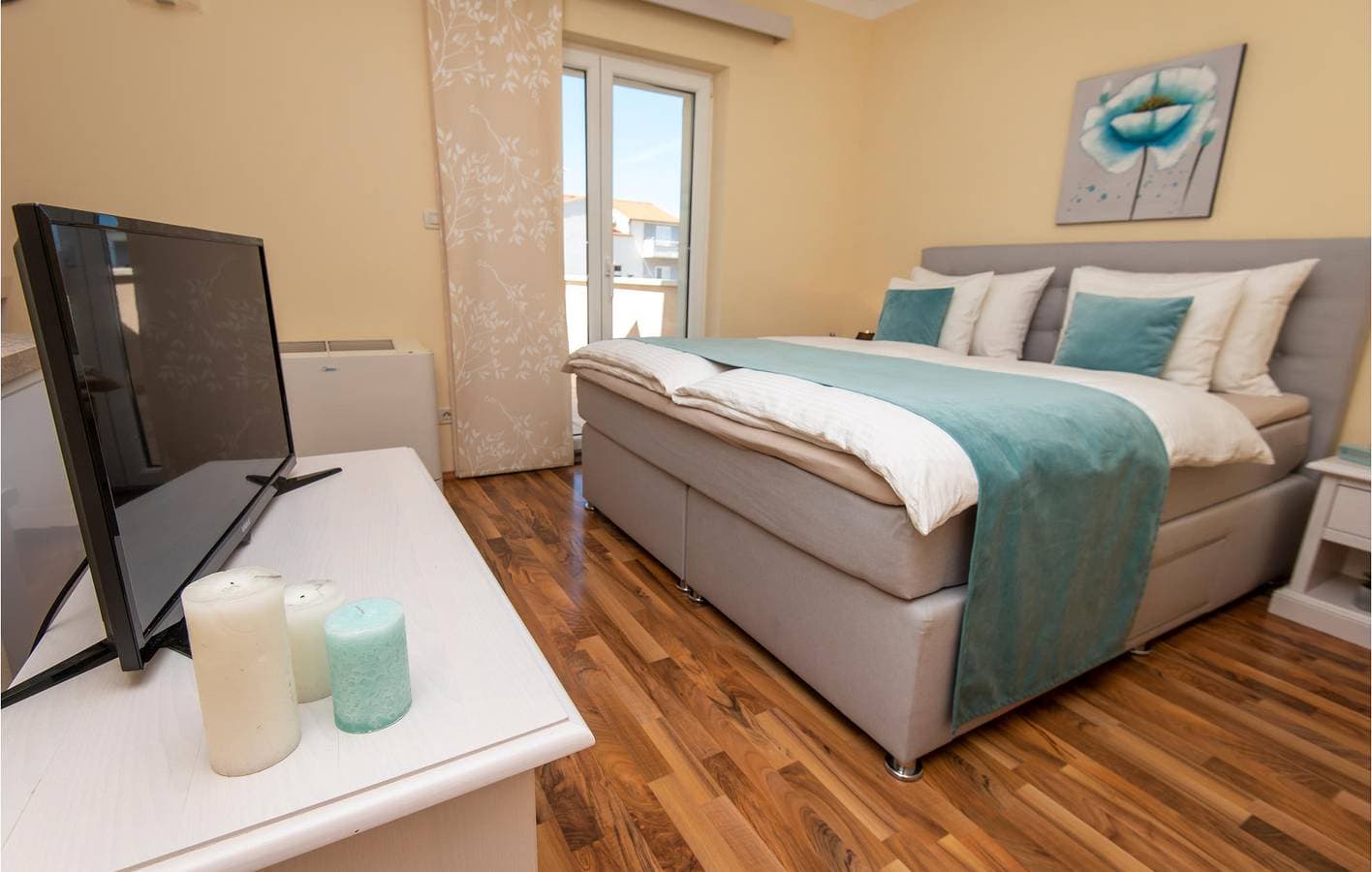 Foto 9 von 20: Gemütliche Wohnung mit Terrasse und WLAN, 1 km vom Strand entfernt!