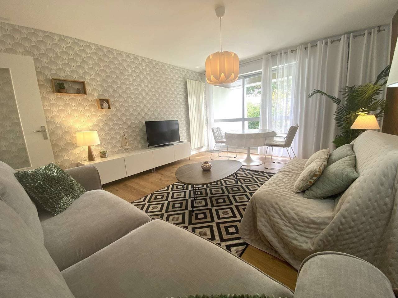 Ferienwohnung 50m² 1