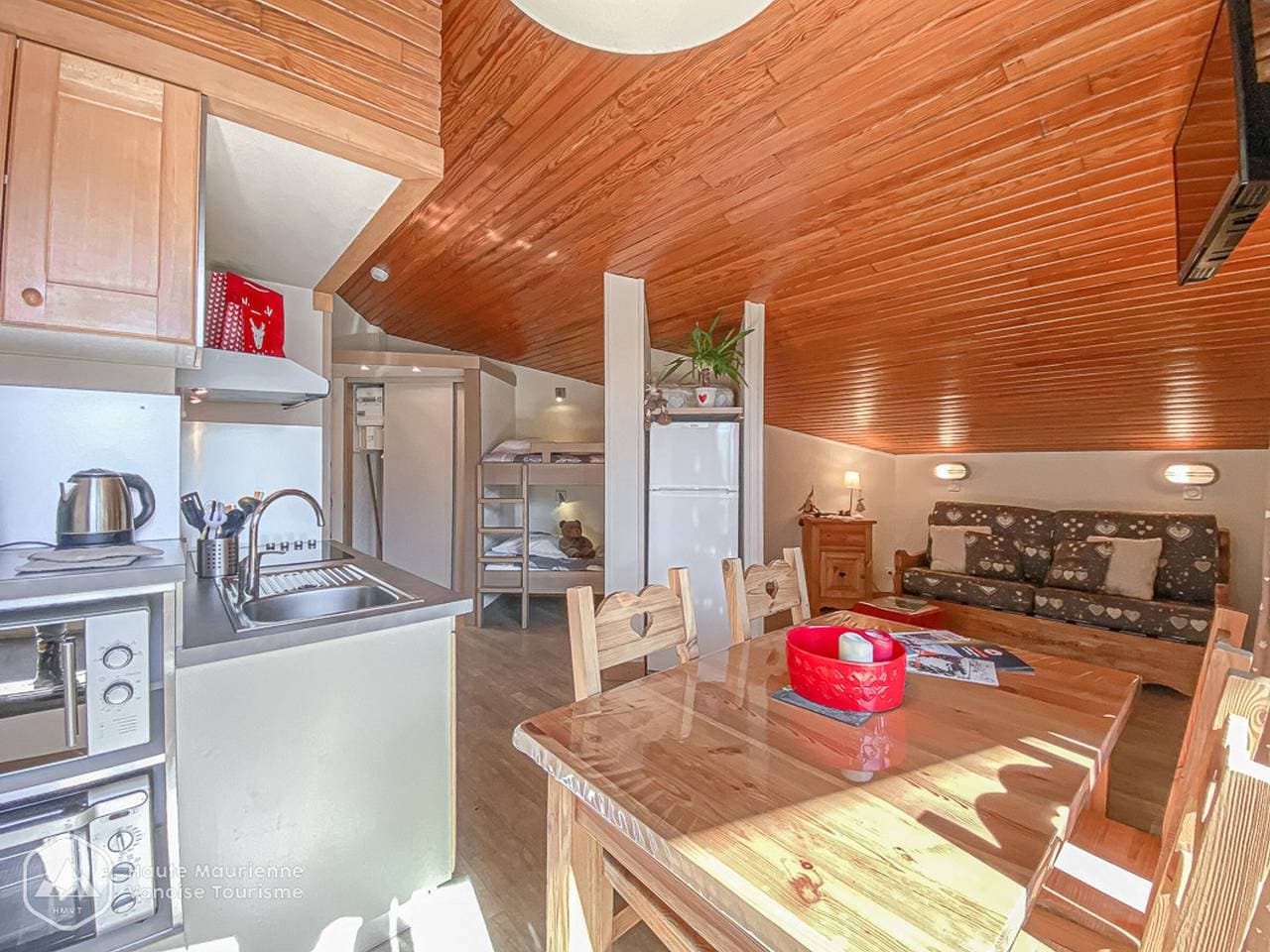 Foto 2 von 10: 3*** Studio in Aussois mit Terrasse, WLAN, Haustiere erlaubt