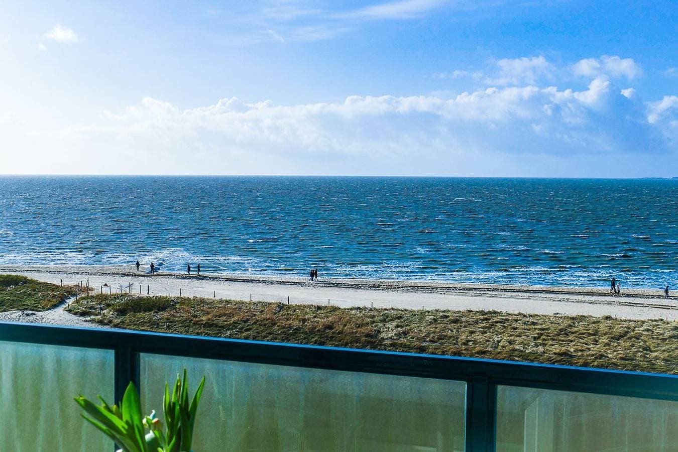 Foto 4 von 29: Penthouse am Strand von Cuxhaven-Sahlenburg, Meerblick, Nichtraucher