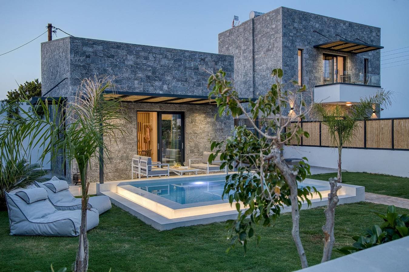 Foto 6 von 23: Villa für 4 Personen mit Pool