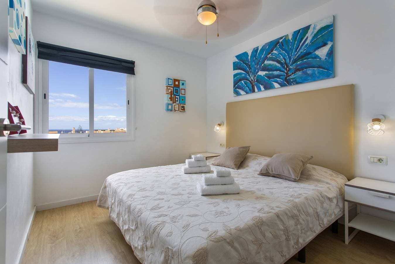 Foto 8 von 30: Ferienwohnung 'Lovely Nice Los Cristianos' mit Meerblick, Gemeinschaftspool und WLAN
