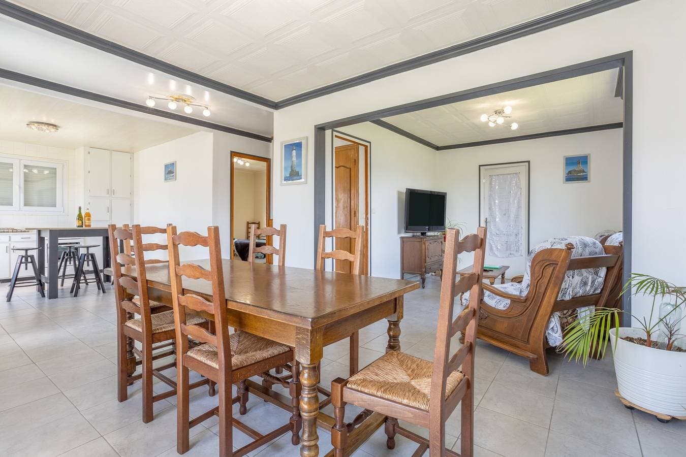 Foto 3 von 31: Ferienhaus 'Maison Proche Du Port Plage Et Surf' mit privater Terrasse, privatem Garten und WLAN